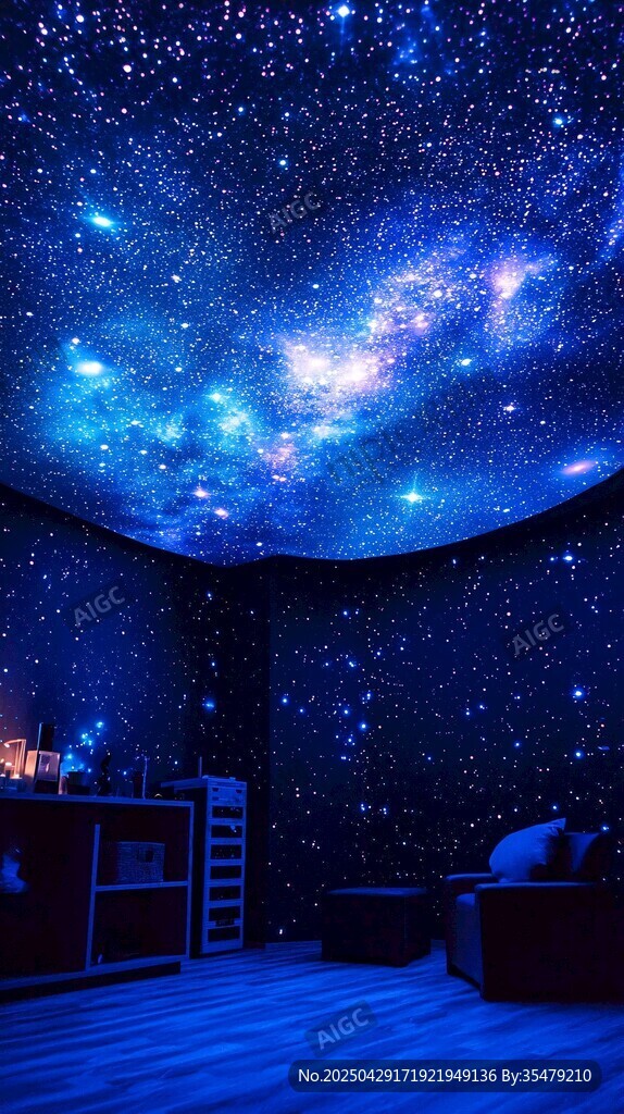 梦幻星空卧室场景 梦幻星空卧室场景
