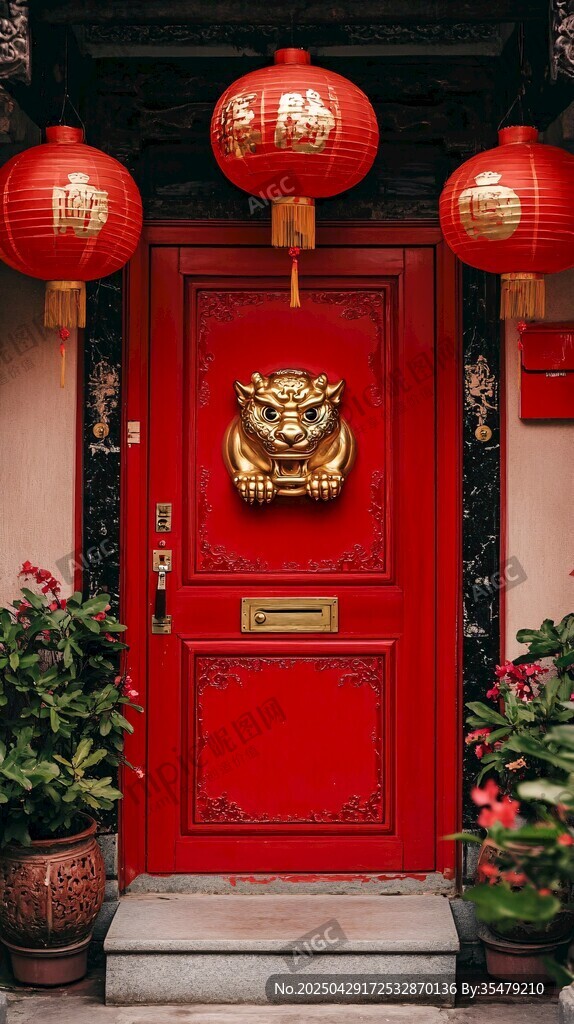 喜庆红门迎新春 喜庆红门迎新春