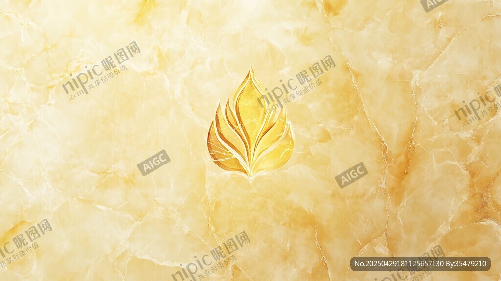 金色火焰圖案背景紋理
