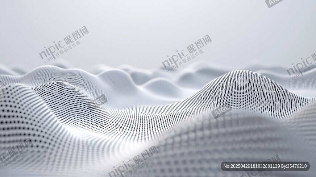 科技感波紋抽象背景圖