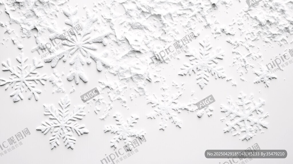 雪花紋理背景圖