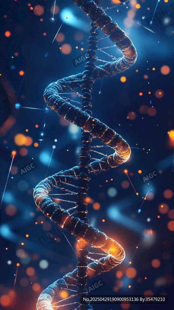 夢(mèng)幻DNA鏈的科技視覺盛宴
