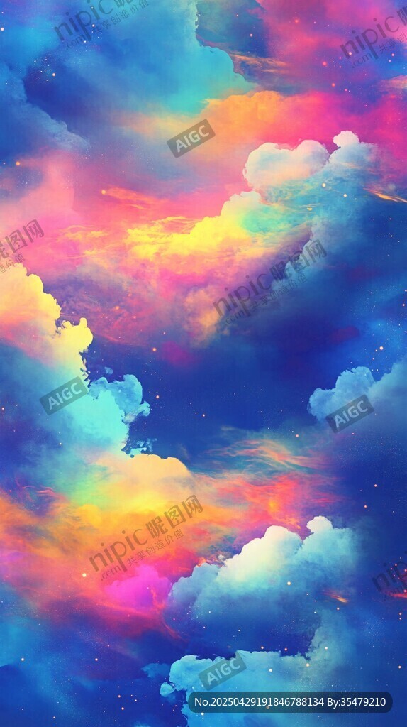 夢幻絢麗的多彩云海景觀