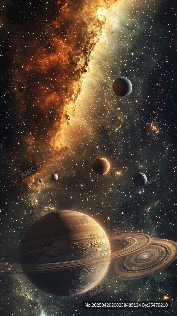 夢(mèng)幻宇宙星球壯麗景觀