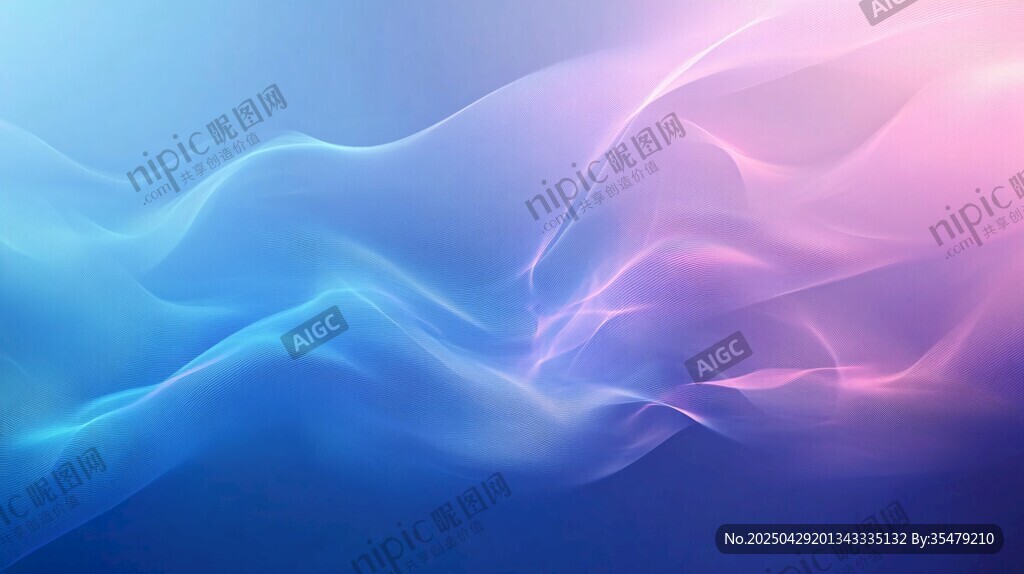 夢幻漸變流動光影背景
