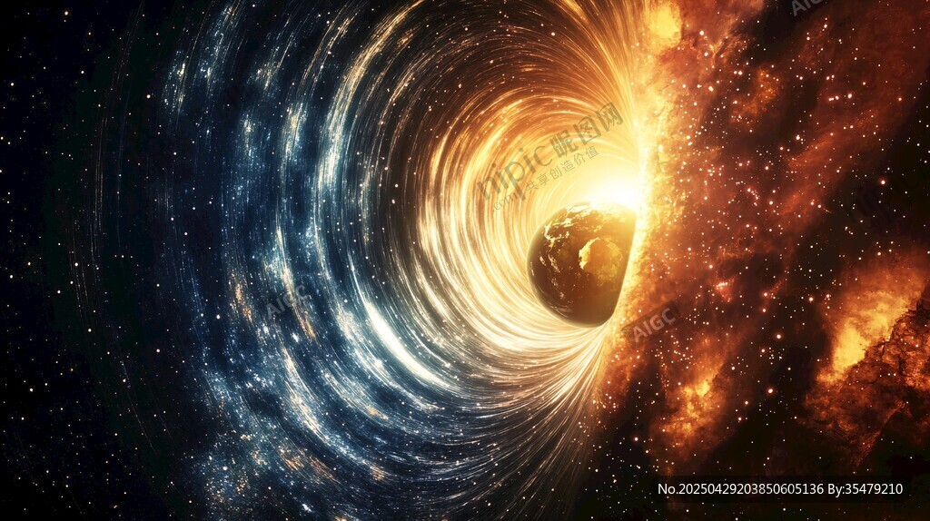 星際漩渦中的神秘力量