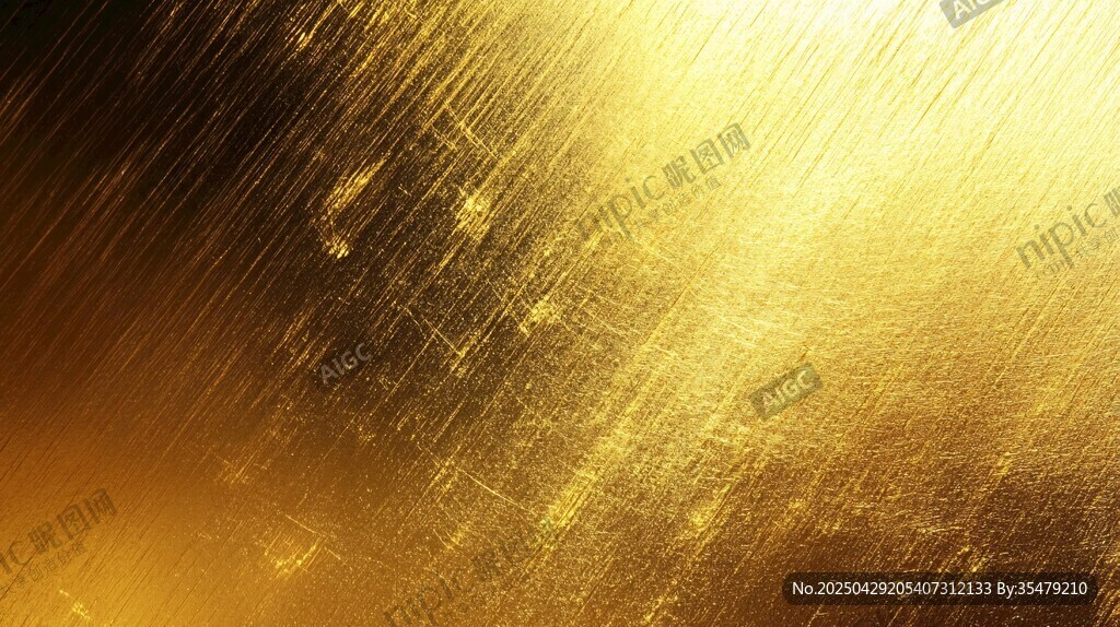 金色金屬質(zhì)感紋理背景圖