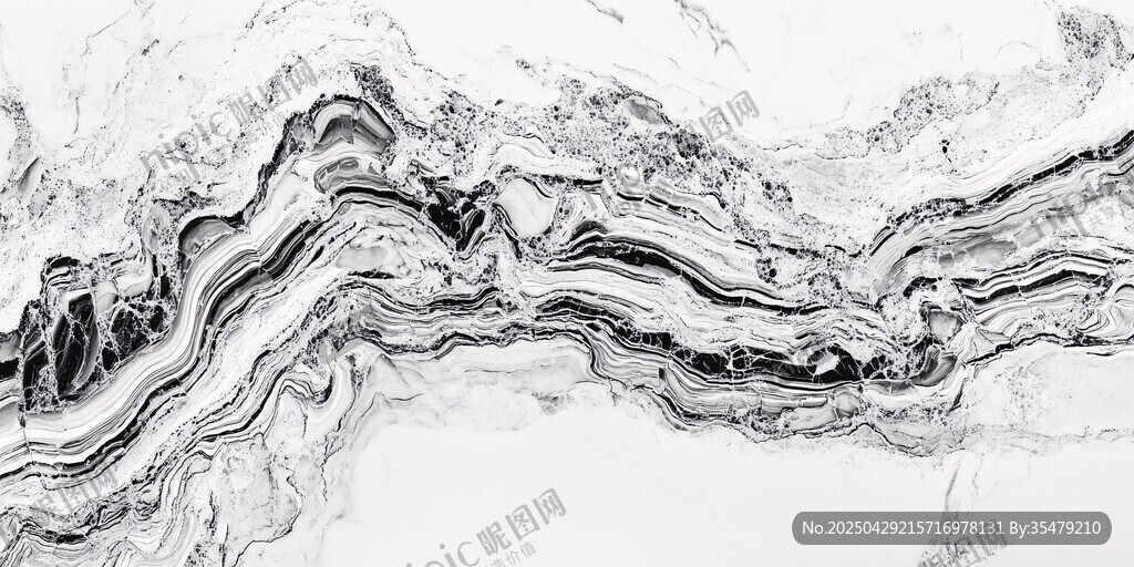 黑白水墨紋理抽象圖案