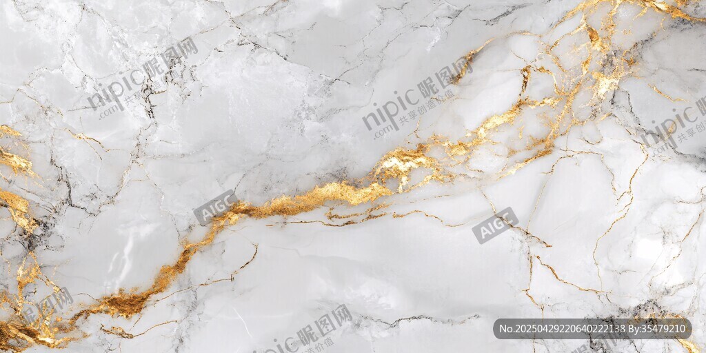 奢華金紋大理石紋理圖案