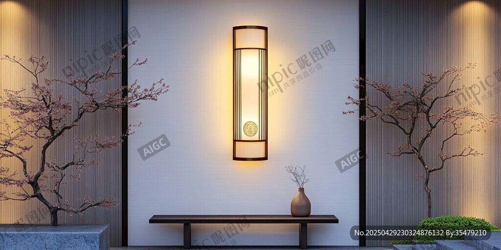 中式壁燈裝點雅致室內(nèi)空間