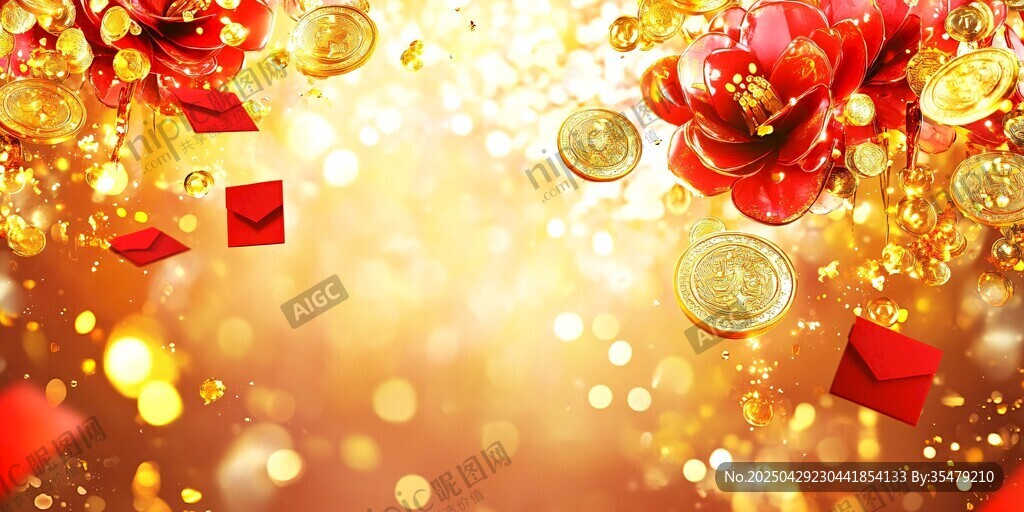 喜慶金紅 財(cái)富元素大賞