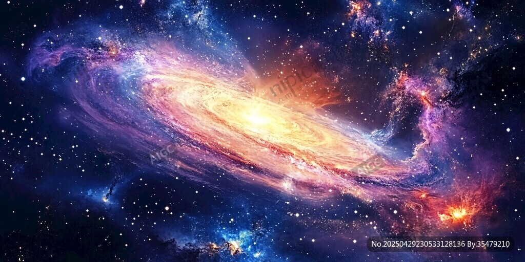 夢幻絢麗的宇宙星系景觀