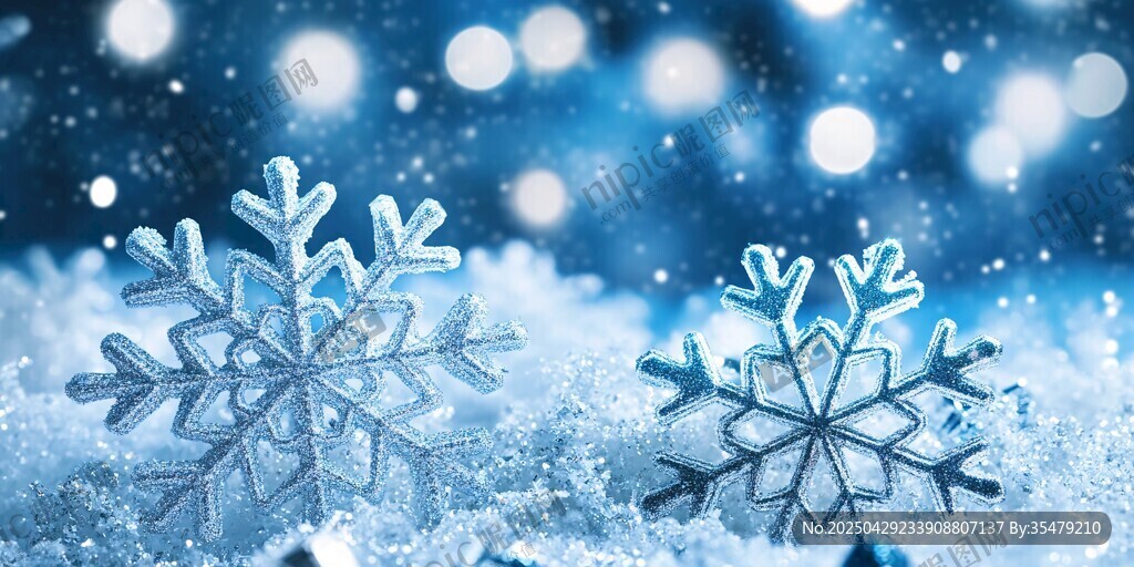 梦幻雪花 冬日里的晶莹景致 梦幻雪花 冬日里的晶莹景致