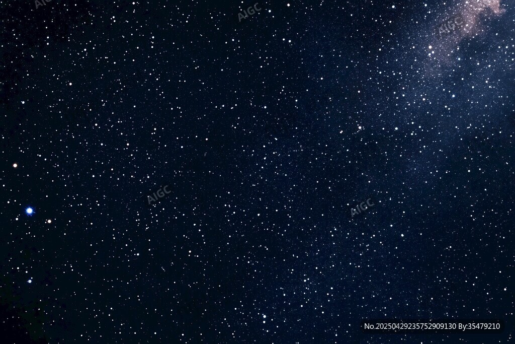 璀璨星空 銀河閃耀