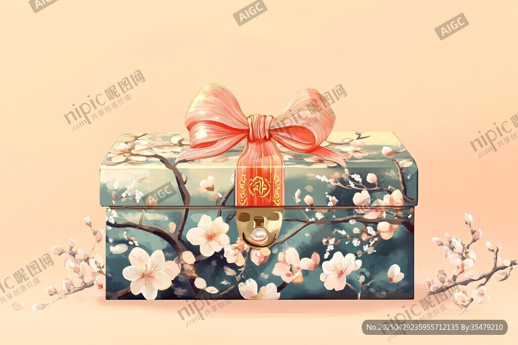 中式繁花禮盒 精致典雅