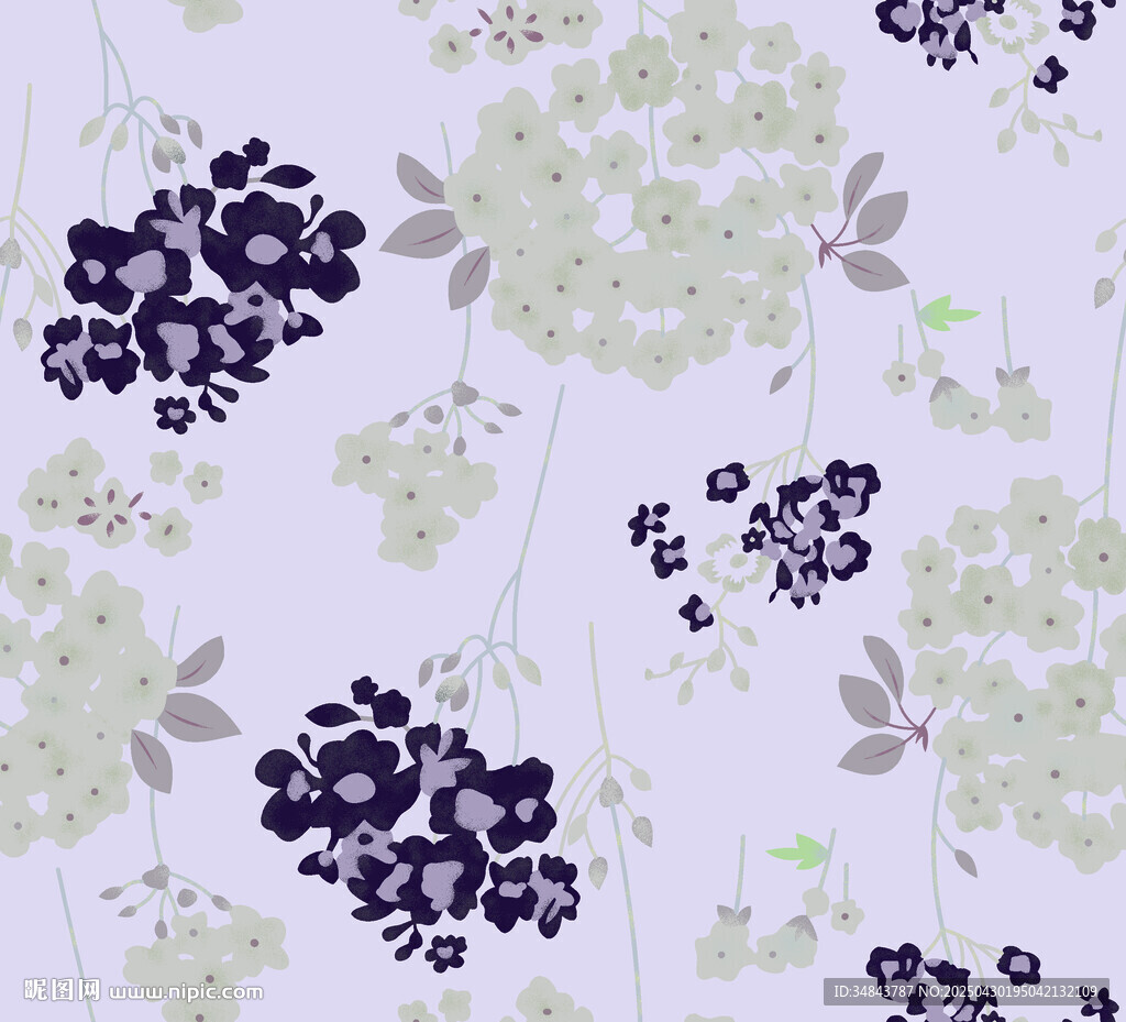 數(shù)碼印花  碎花
