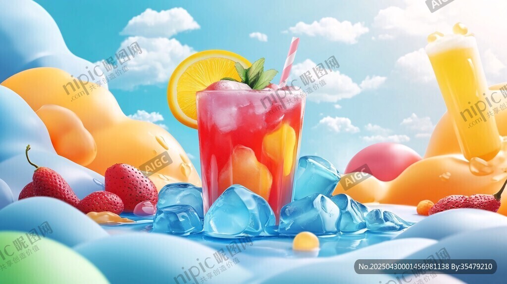 夏日繽紛水果冰飲暢享時(shí)刻