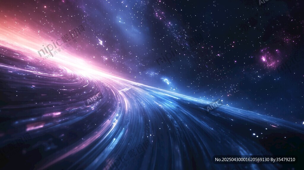 夢幻星際宇宙絢麗景觀