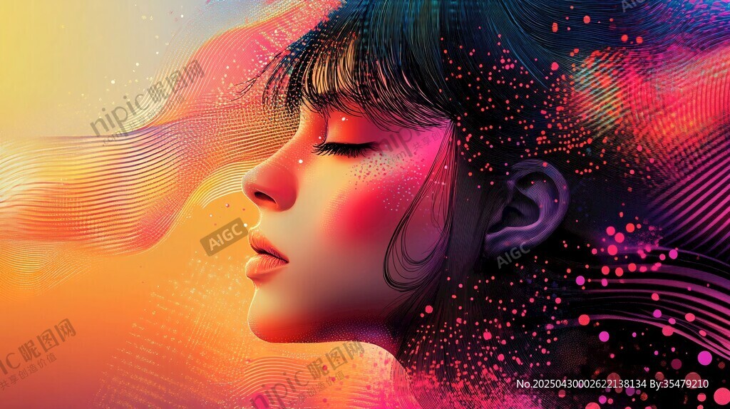 夢(mèng)幻女孩的絢爛色彩世界