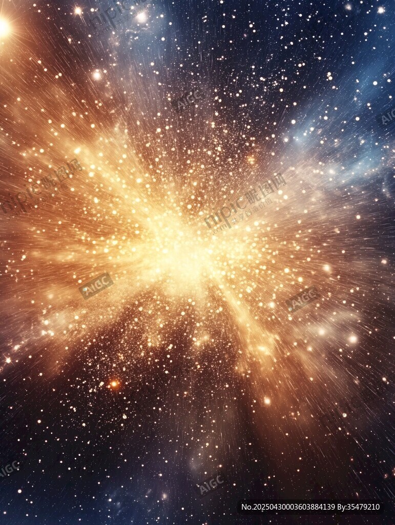 宇宙星爆壯麗景象
