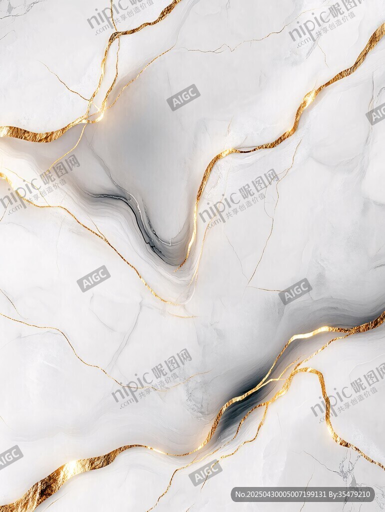 奢華金紋大理石紋理圖案