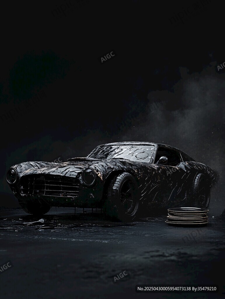 復(fù)古汽車 暗黑酷炫風呈現(xiàn)