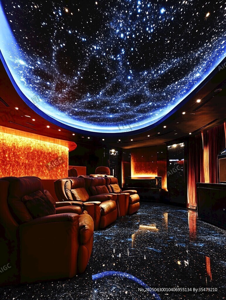 星空主題家庭影院設(shè)計
