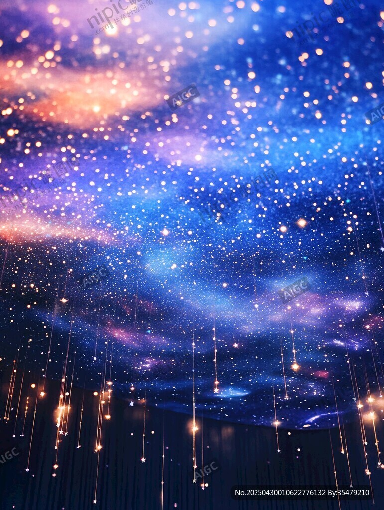 夢(mèng)幻星空 閃爍璀璨光芒