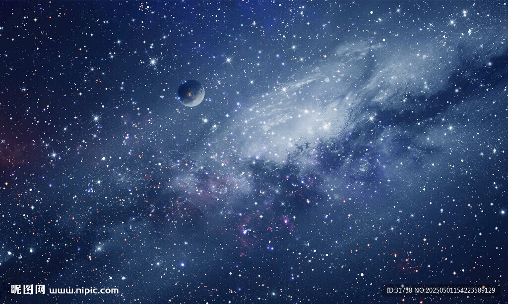灰色星空背景圖