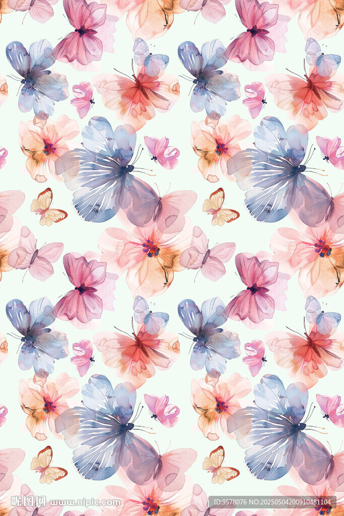 手繪花卉