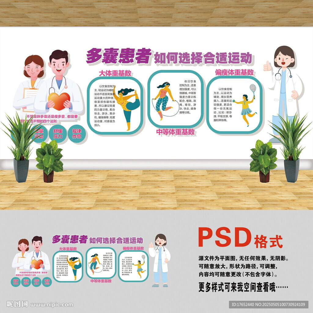 多囊患者文化墻
