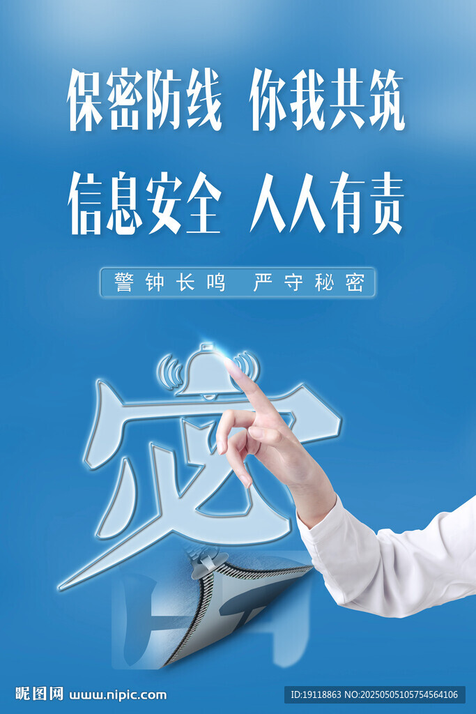 保密海報