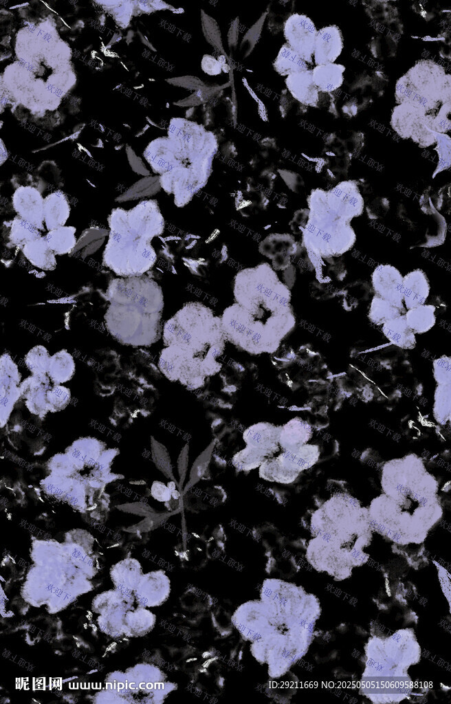手繪花