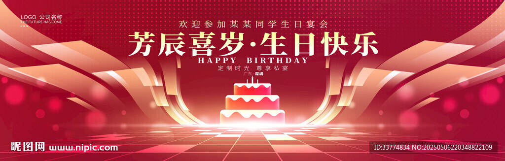 生日快樂背景