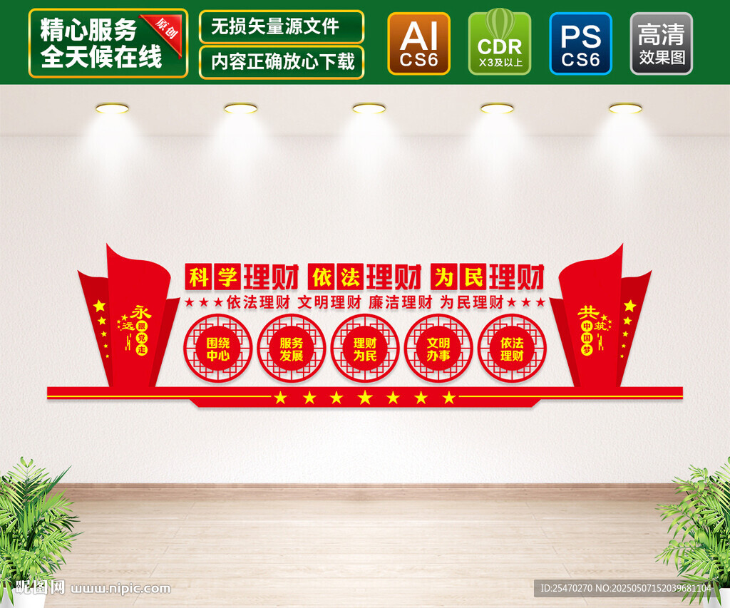 財(cái)政局文化墻