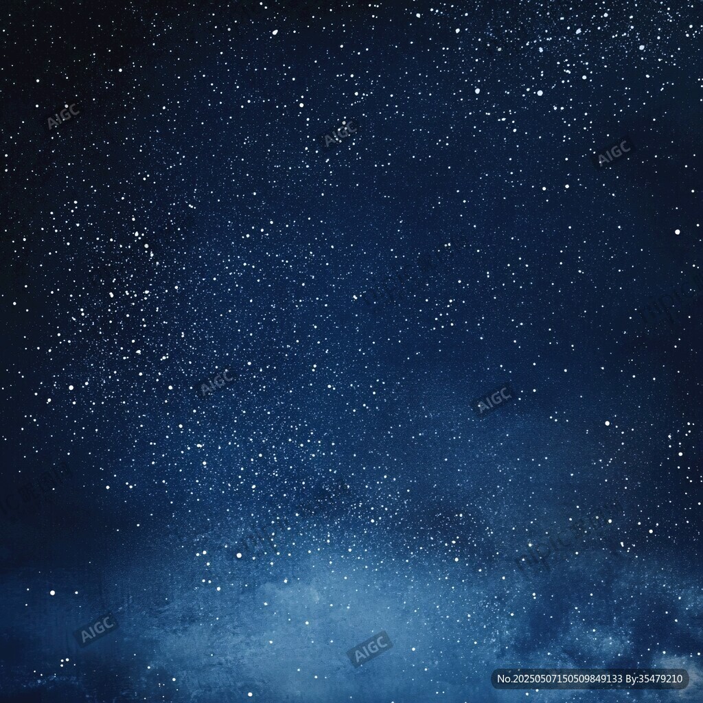 夢幻深邃星空背景圖
