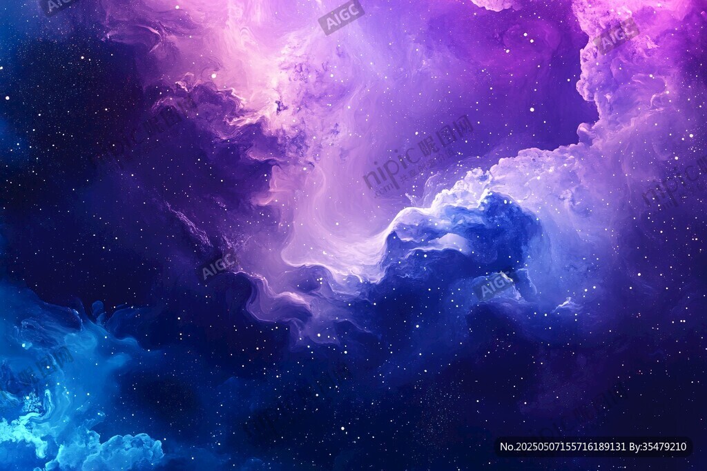 夢幻星云宇宙美景