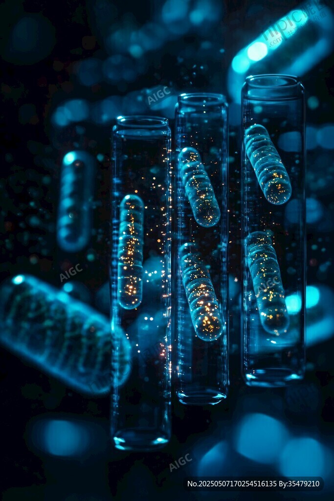 試管中的微觀發光世界