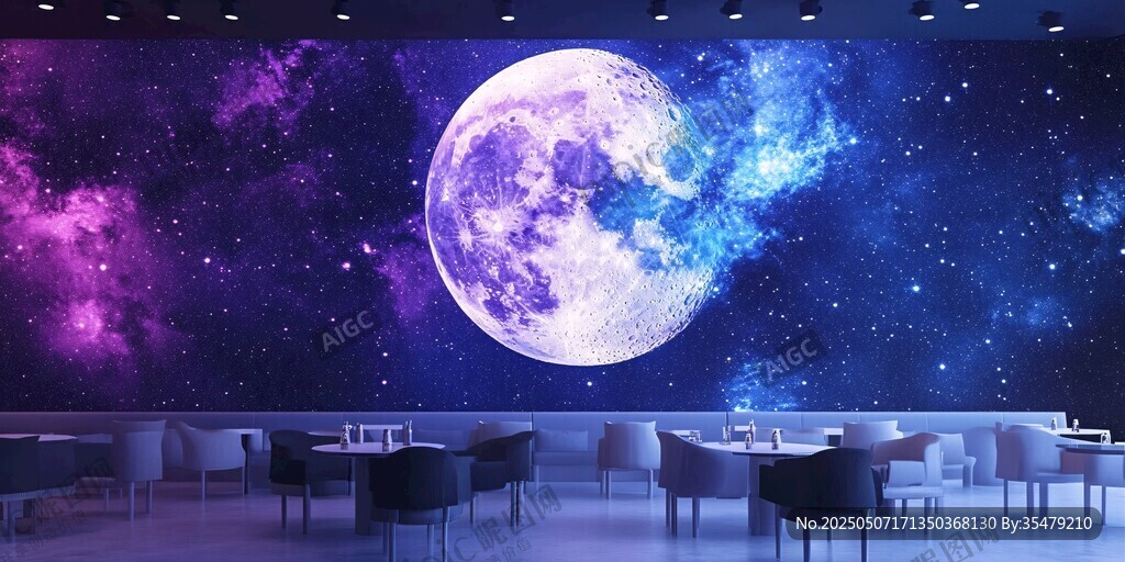 夢幻星空餐廳場景