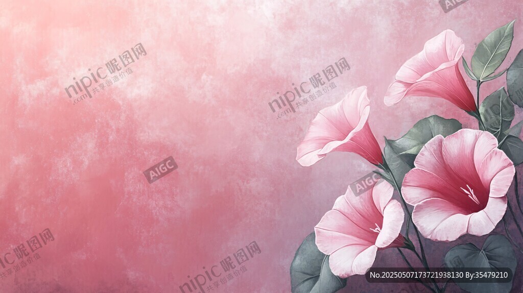 粉色牽?；▔艋帽尘皥D