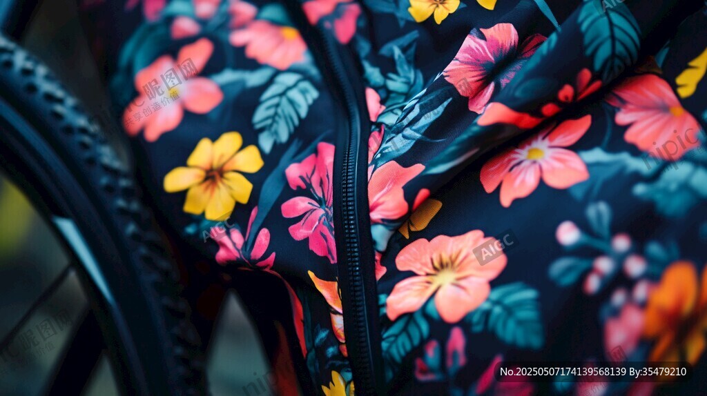 花漾騎行服飾細節展示