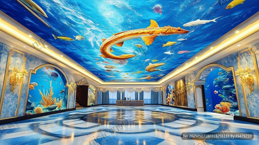 夢幻海底主題豪華大廳