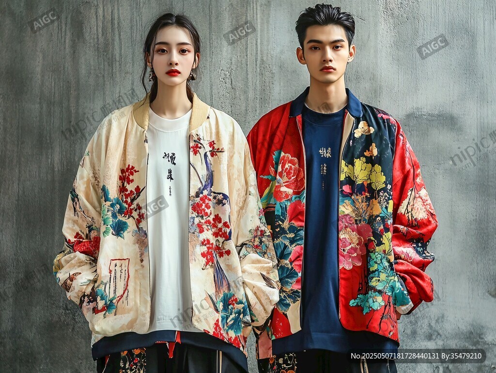 國潮情侶裝 演繹東方時尚
