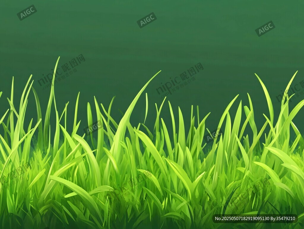 翠綠青草背景圖