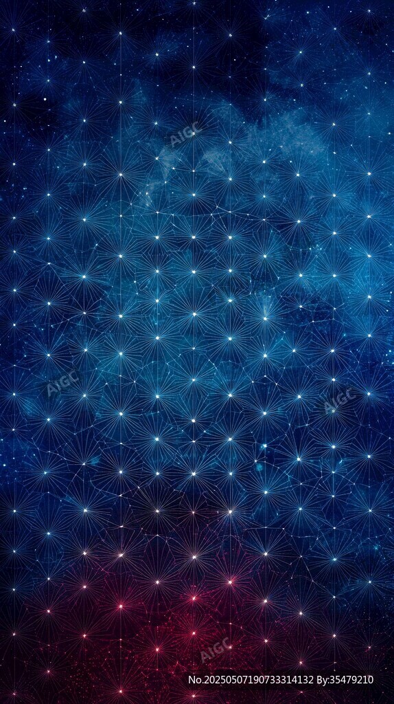 夢幻星空背景紋理圖案