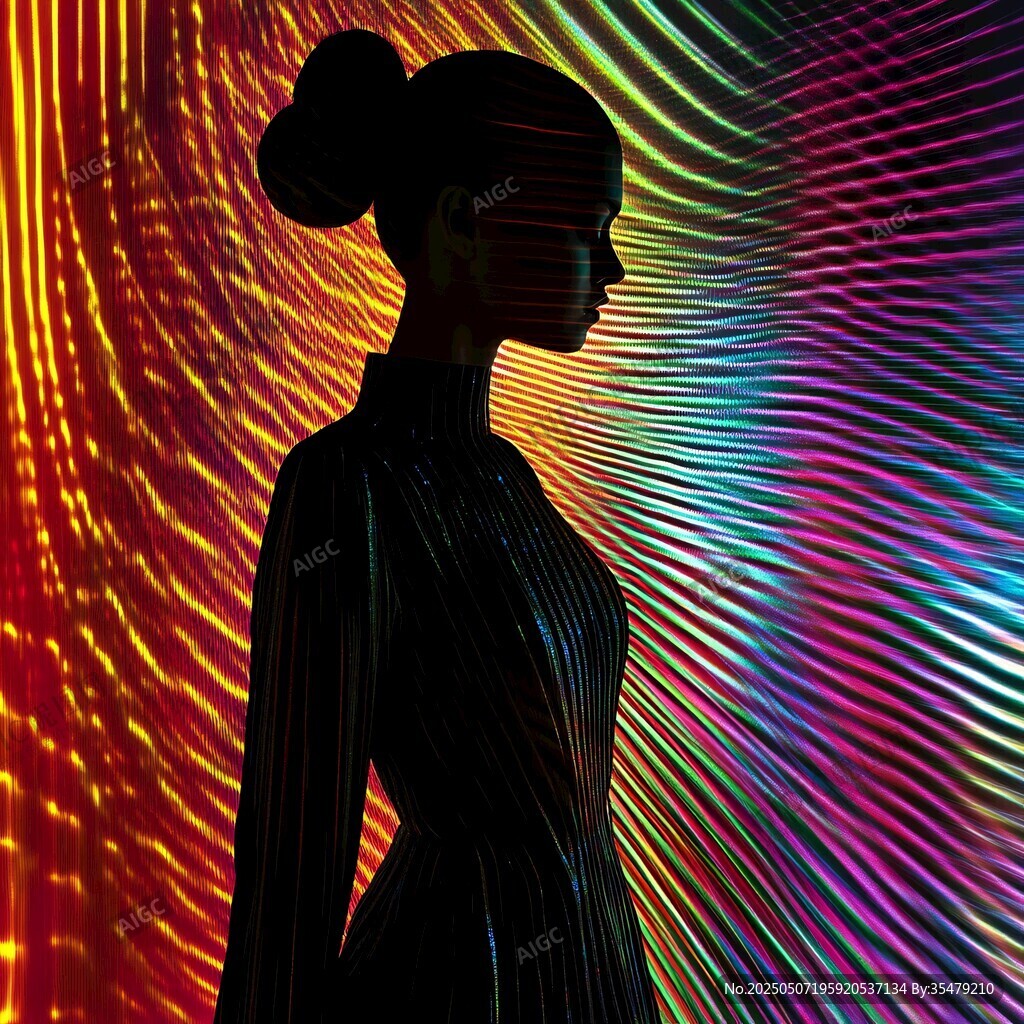 光影中女性的夢(mèng)幻剪影
