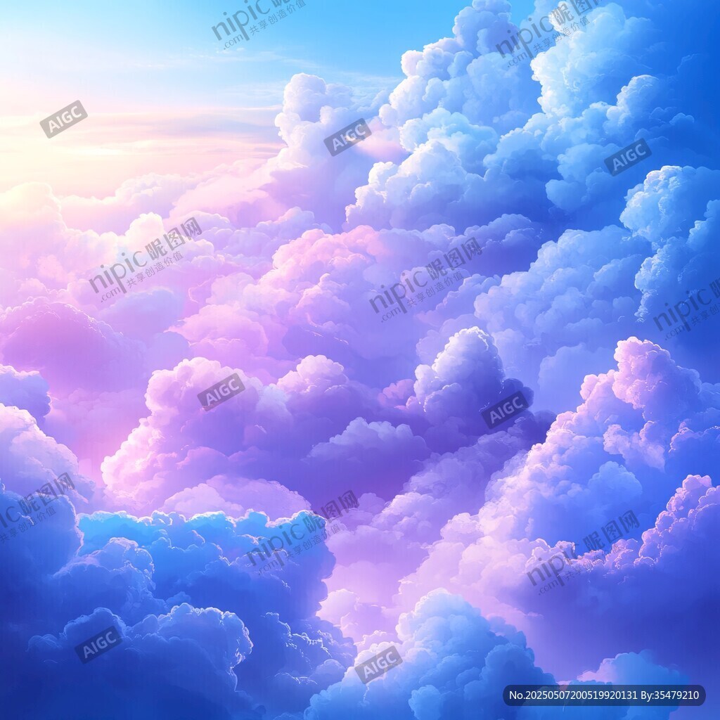 夢幻云海天空美景