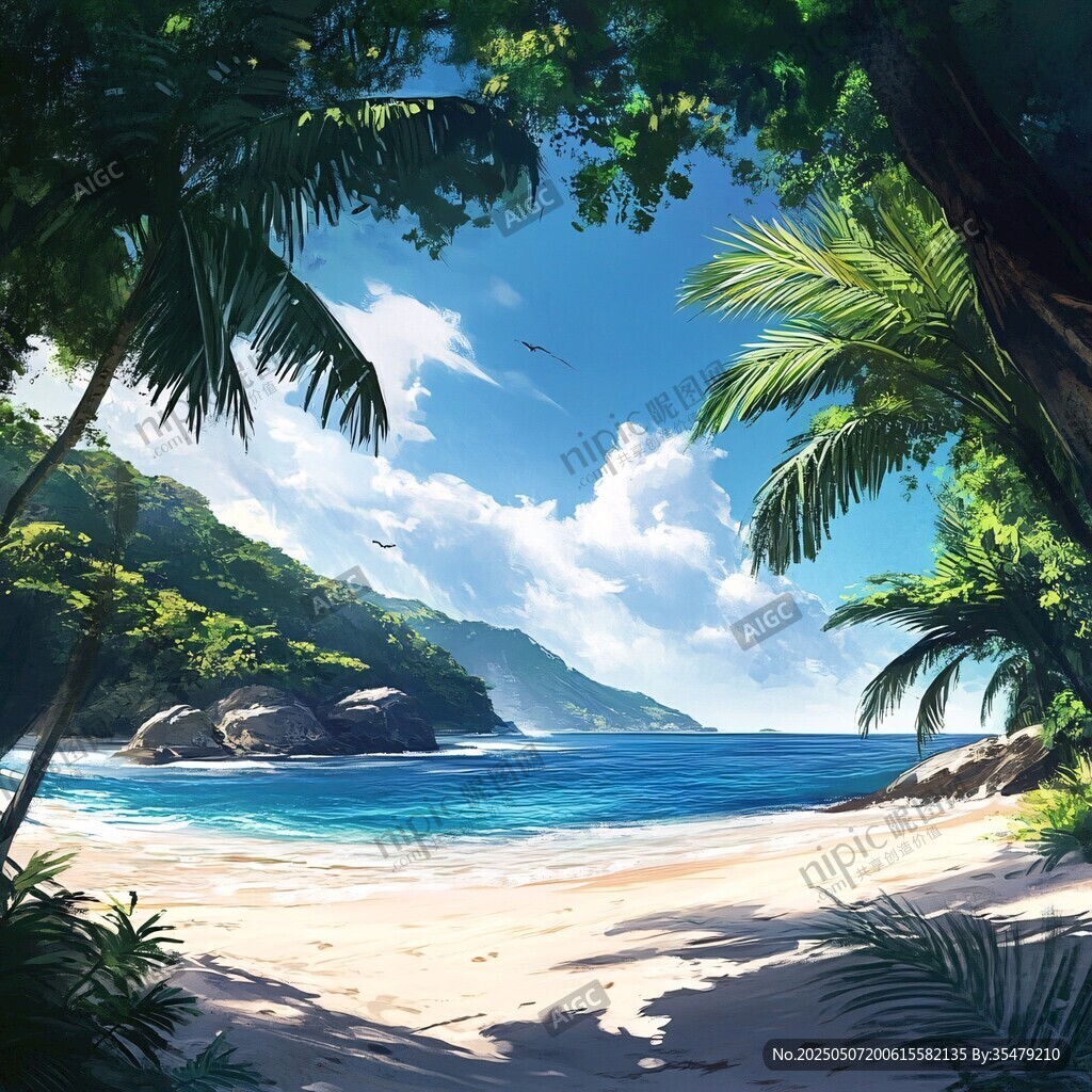 熱帶海濱風(fēng)光 夢(mèng)幻海岸線