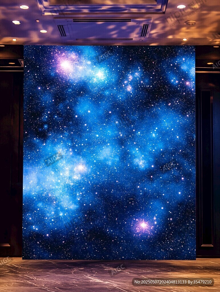 夢(mèng)幻星空背景墻
