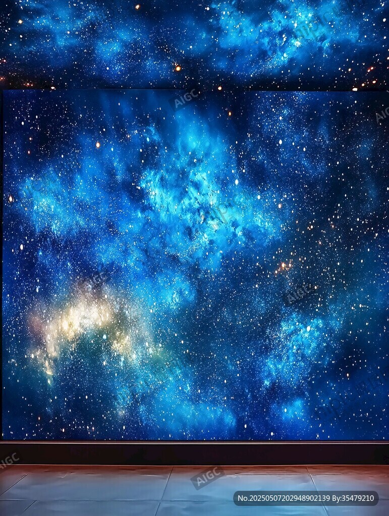 夢(mèng)幻星空背景圖